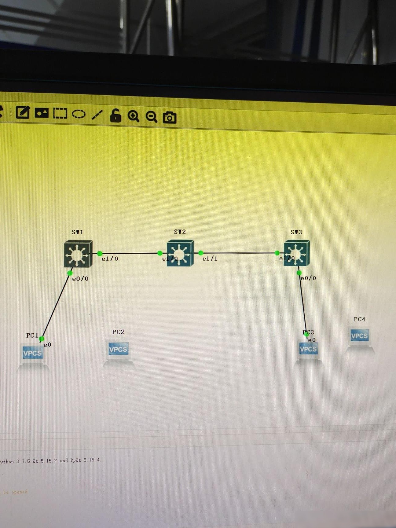 Trunk连接仅VLAN1互通