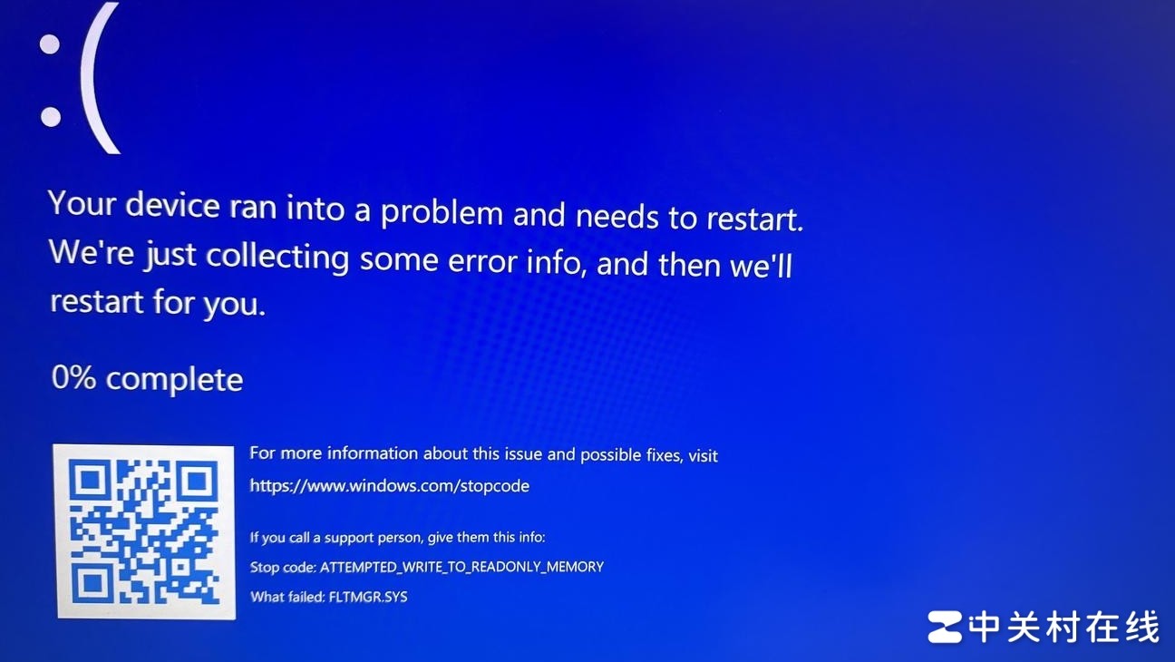 开机不久就蓝屏，重复出现