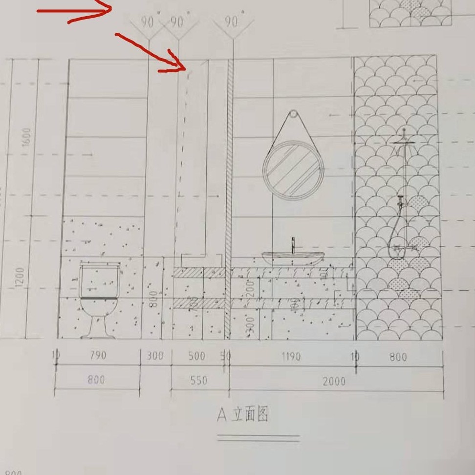 虚线与90°的含义解析