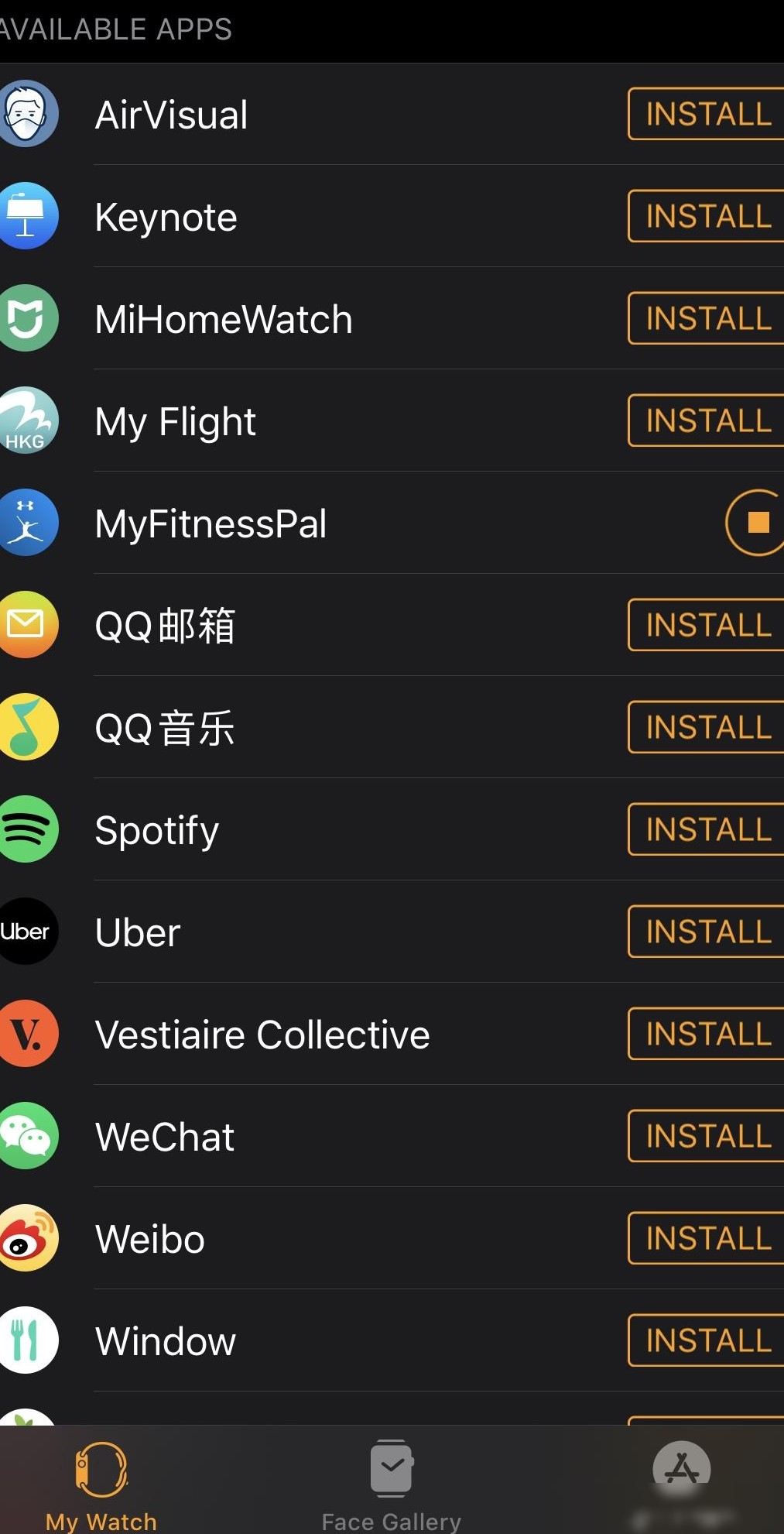 Apple Watch App安装失败原因