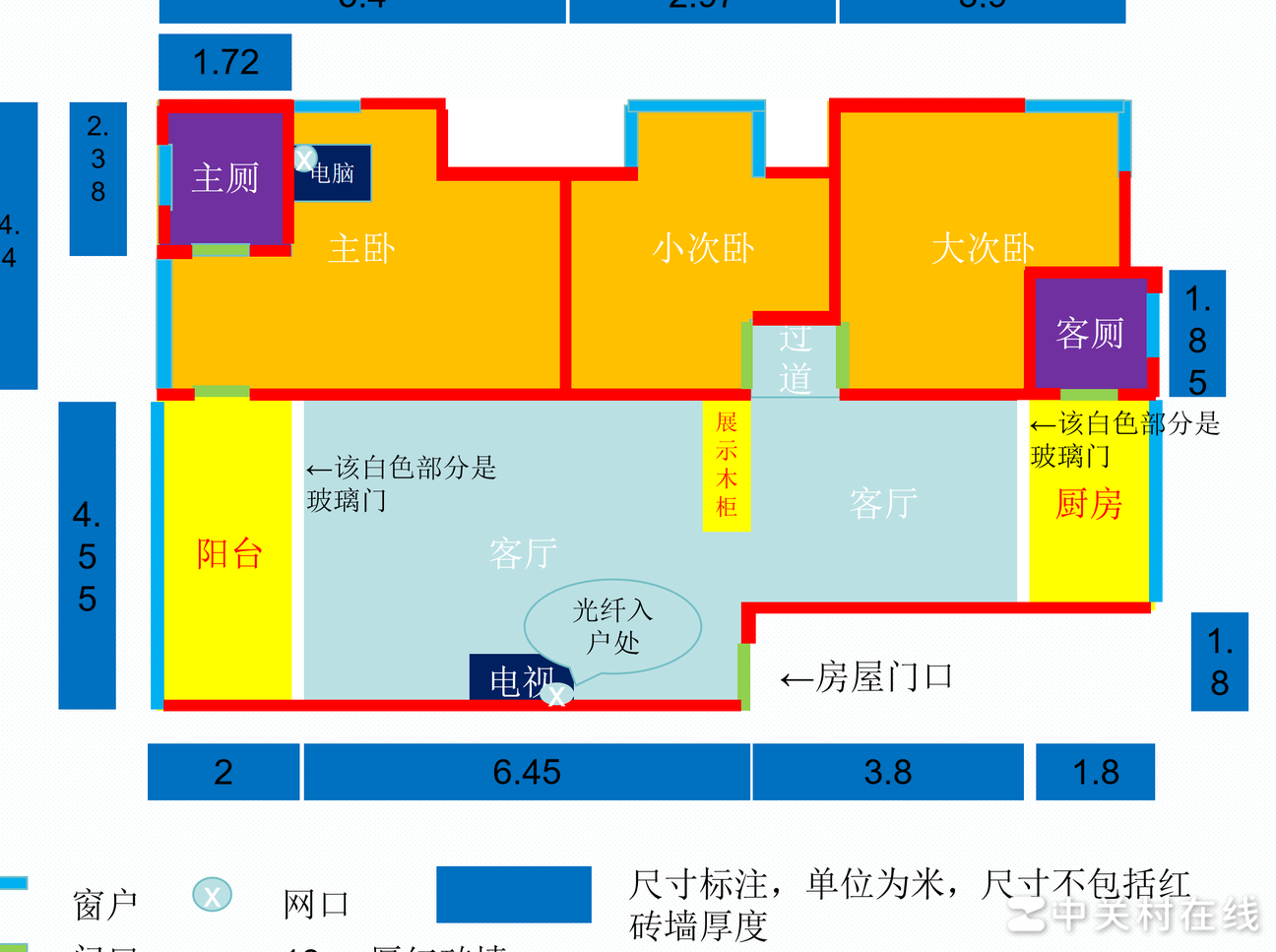120平户型路由器推荐