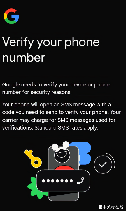 谷歌注册卡在手机认证