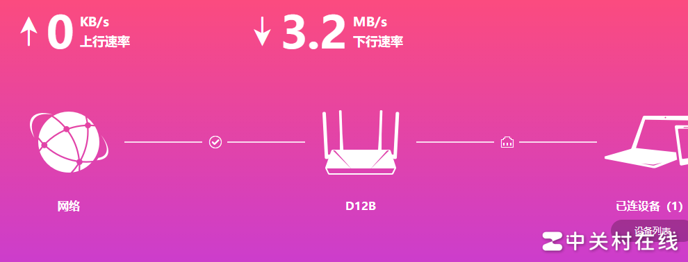 路由器下载跑满无设备使用