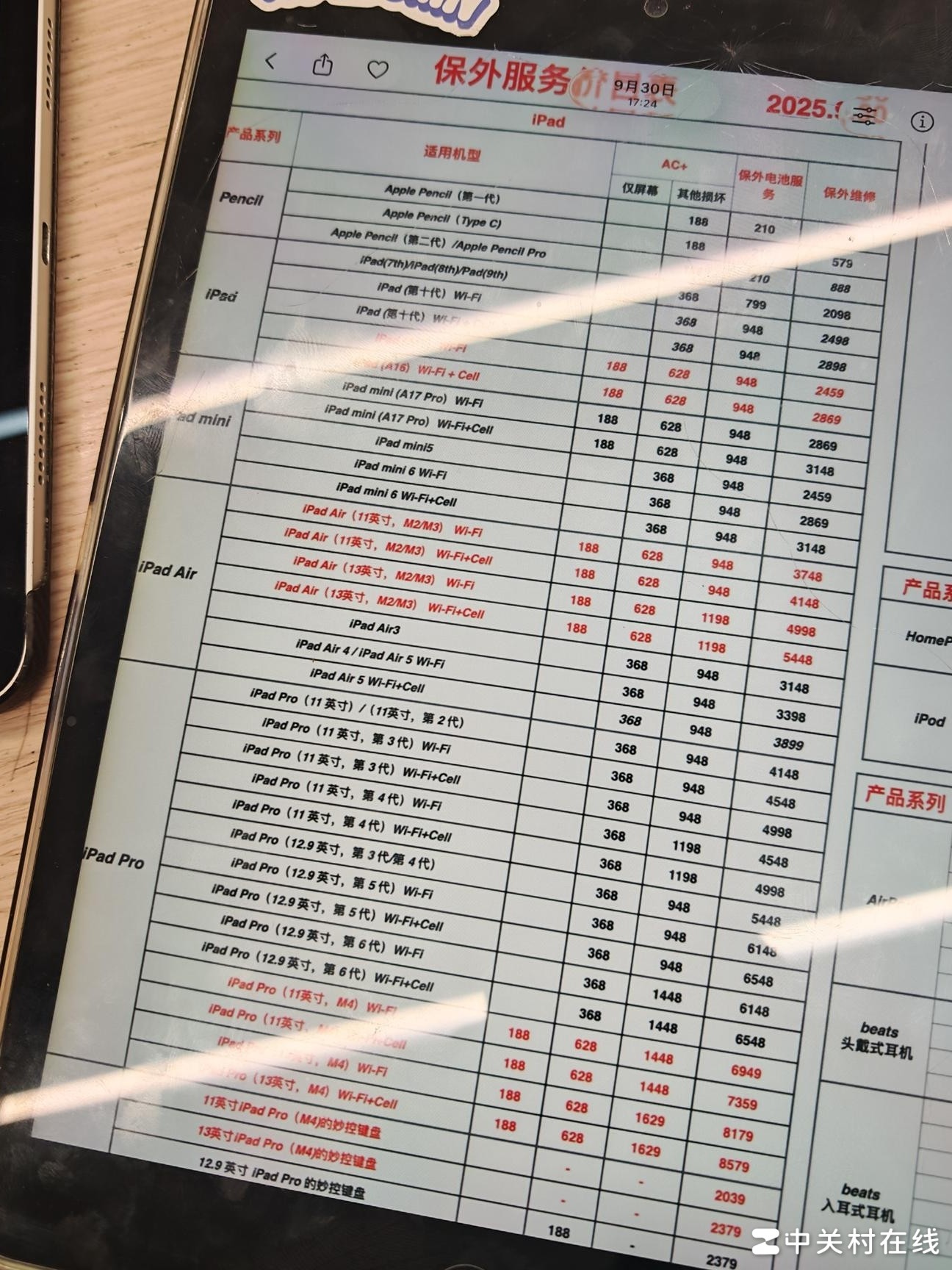 iPad Pro 2022碎屏换新还是修？