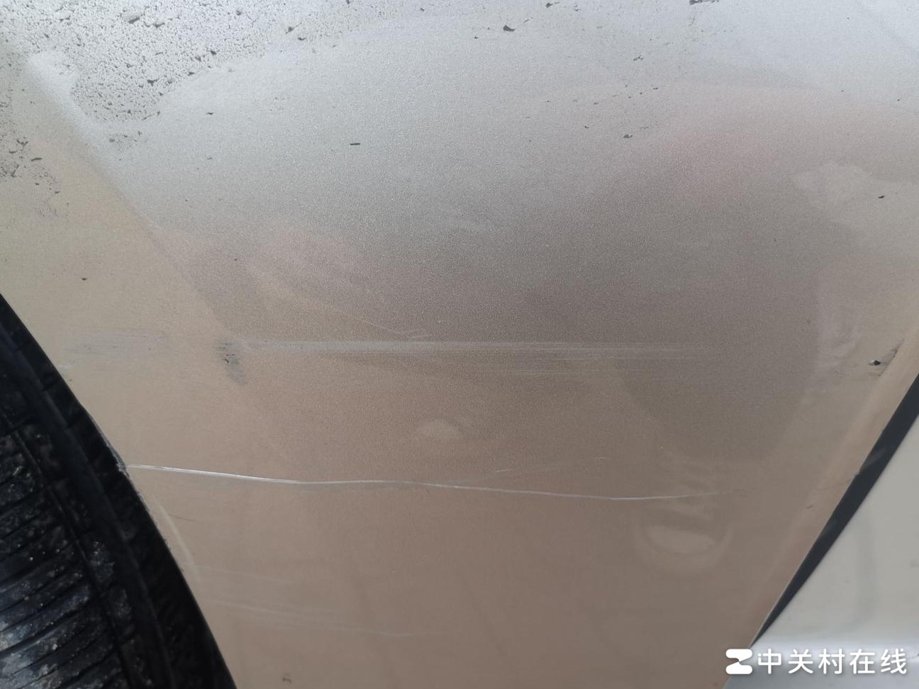 汽车前保险杠划痕处理方法