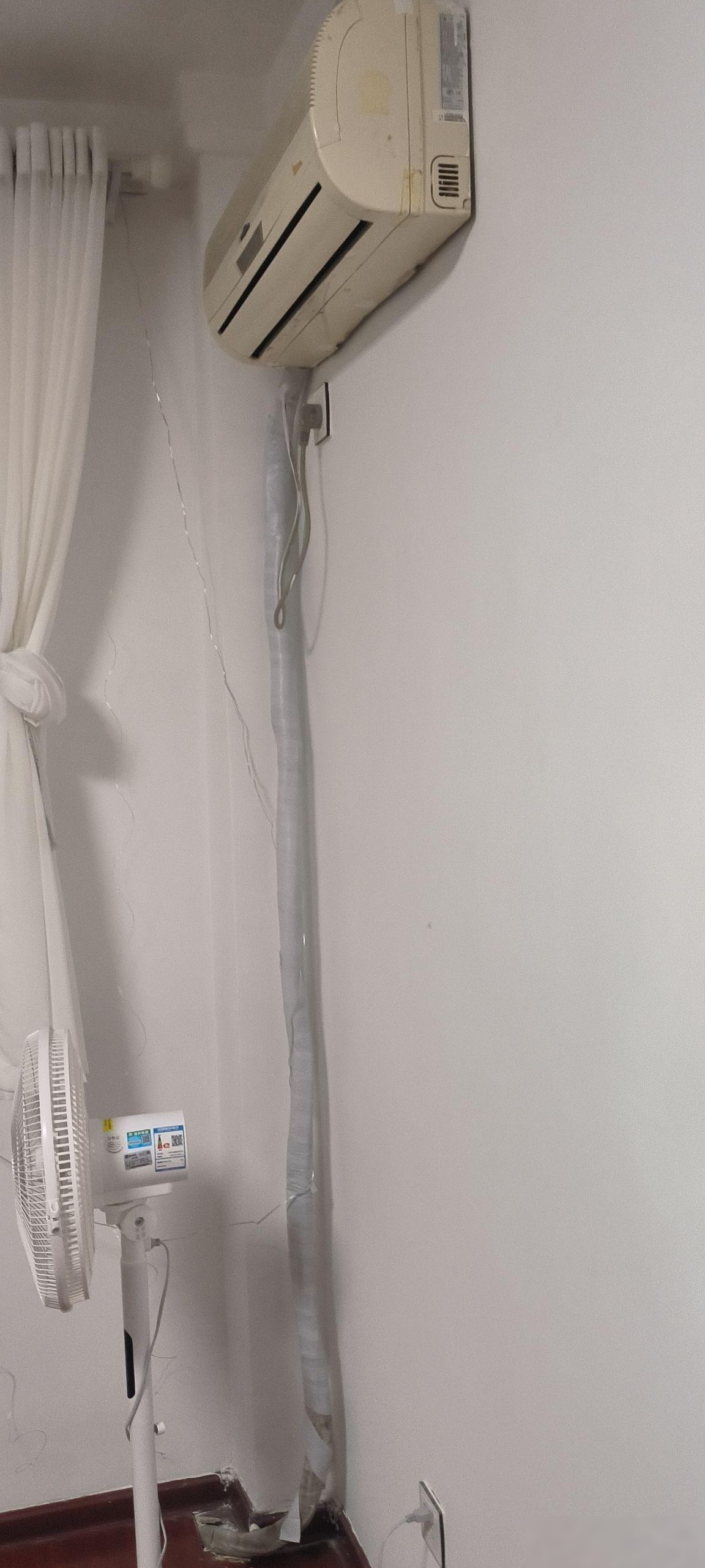 主卧挂式空调安装妙招
