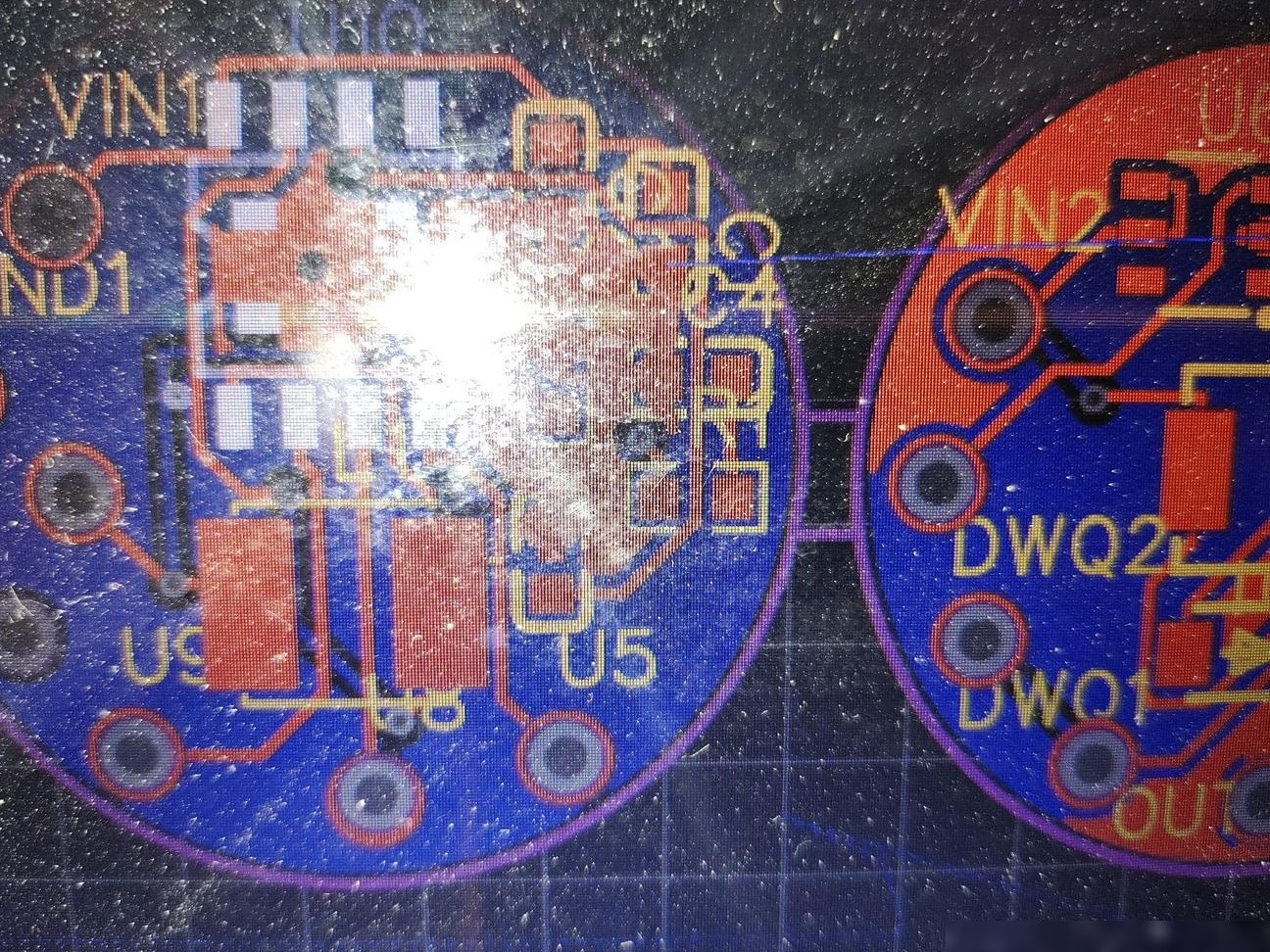 PCB制版中两圆合并技巧