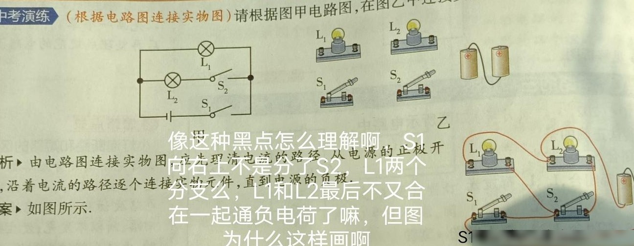 电路图中黑点的含义