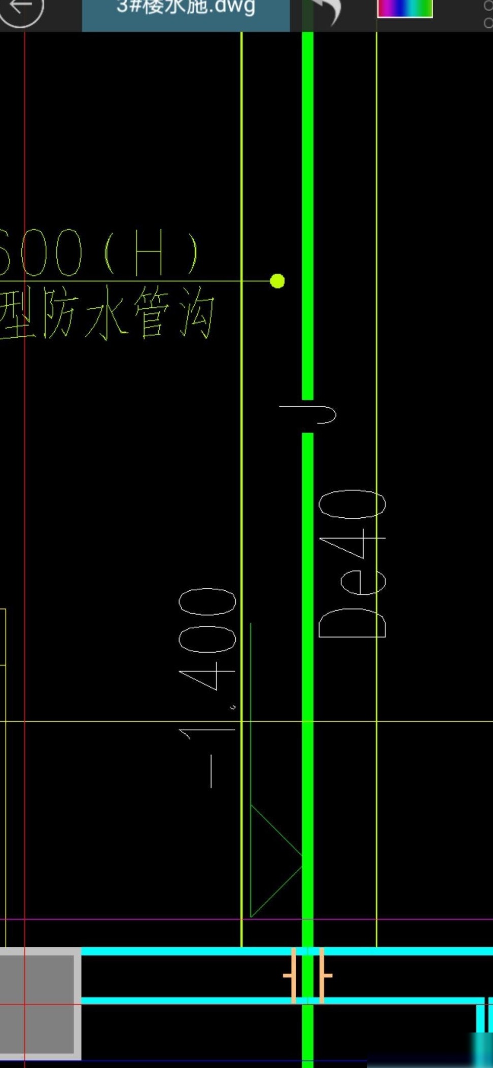 工程图中三角形图标含义