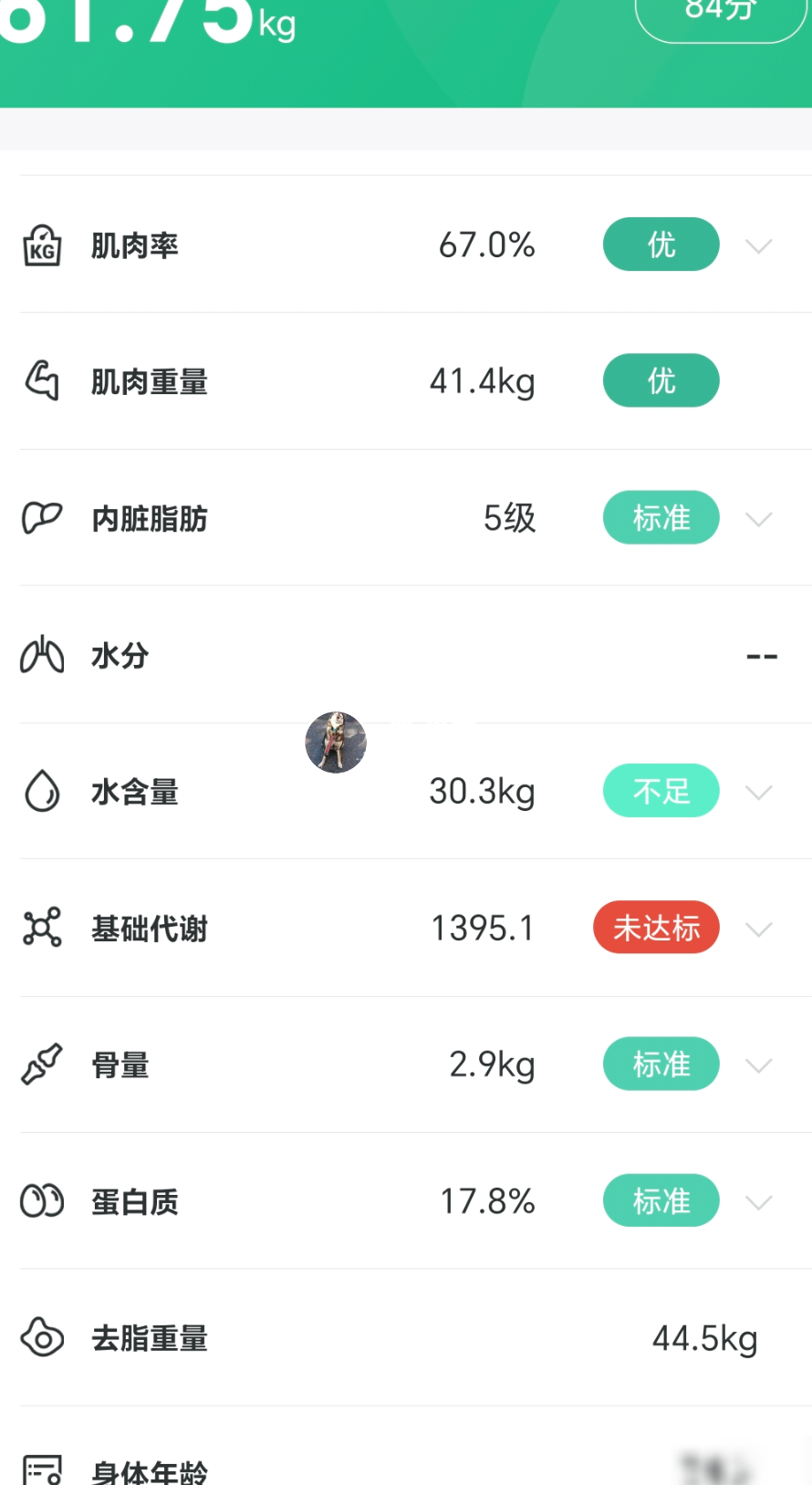 BMI正常为何体脂偏高？