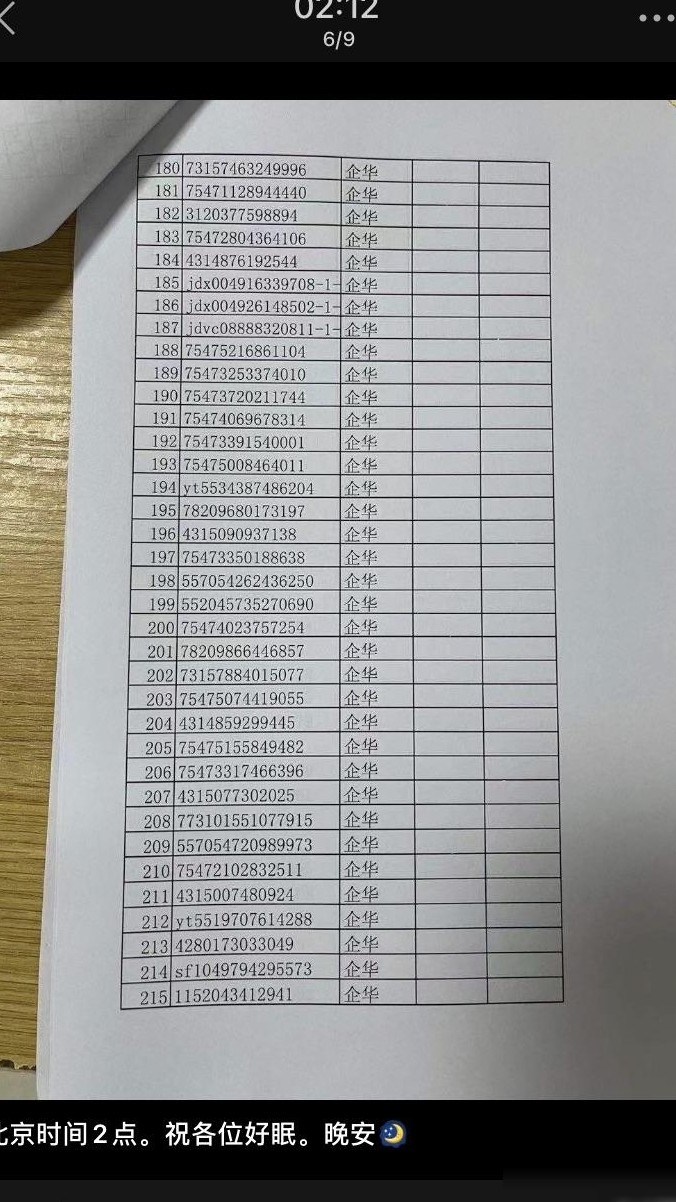纸质表格数字快速识别