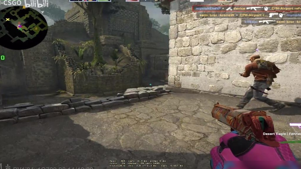 CSGO左上角FPS与地图显示方法