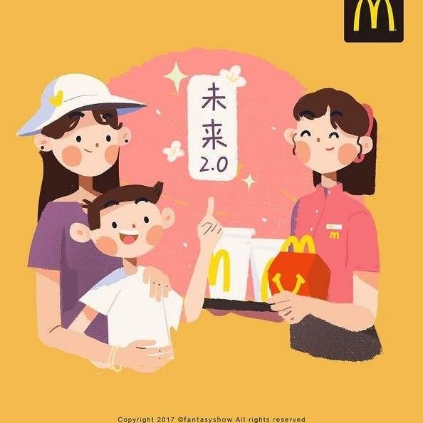 扁平风插画市场优势分析