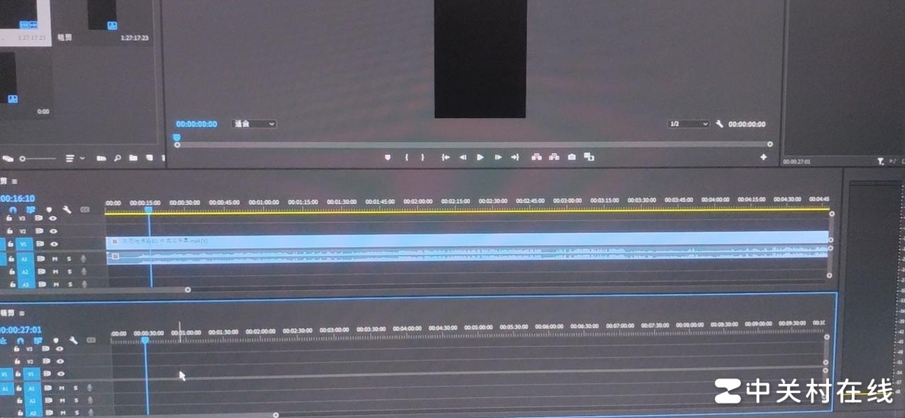 PR双时间轴制作教程