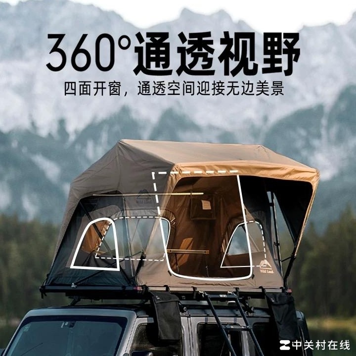 SUV自驾游，车顶帐篷安装指南