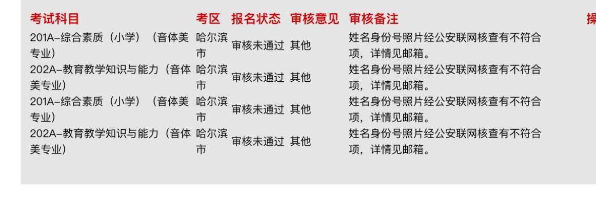 教资照片公安审核不通过怎么办
