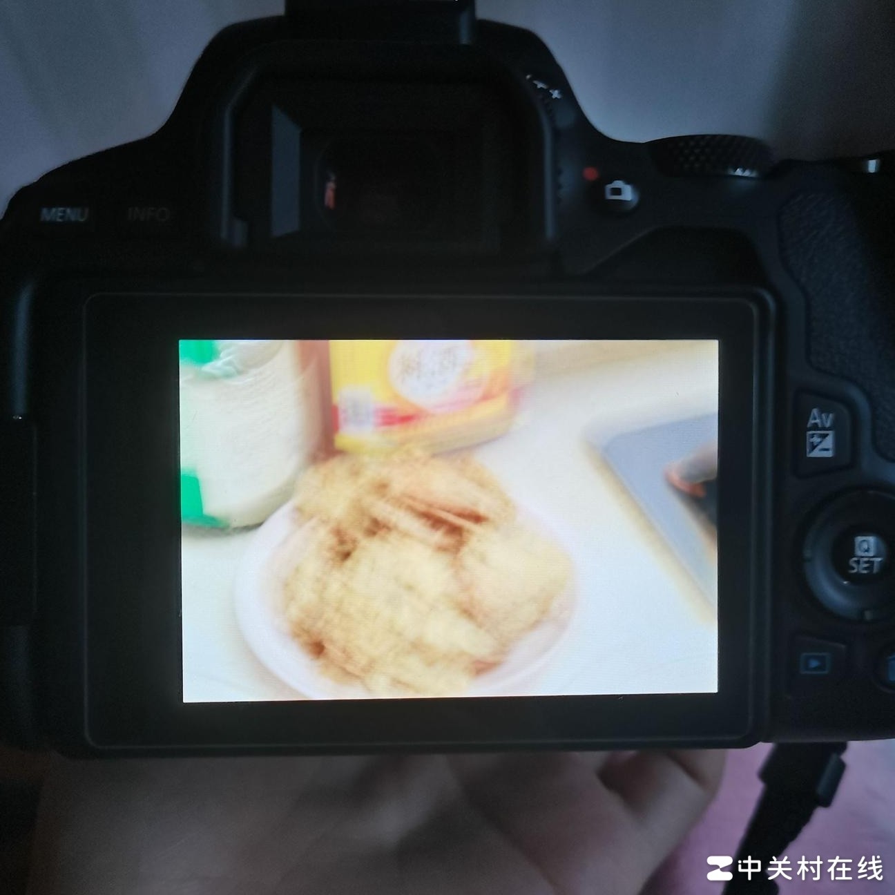 佳能相机快门慢致模糊