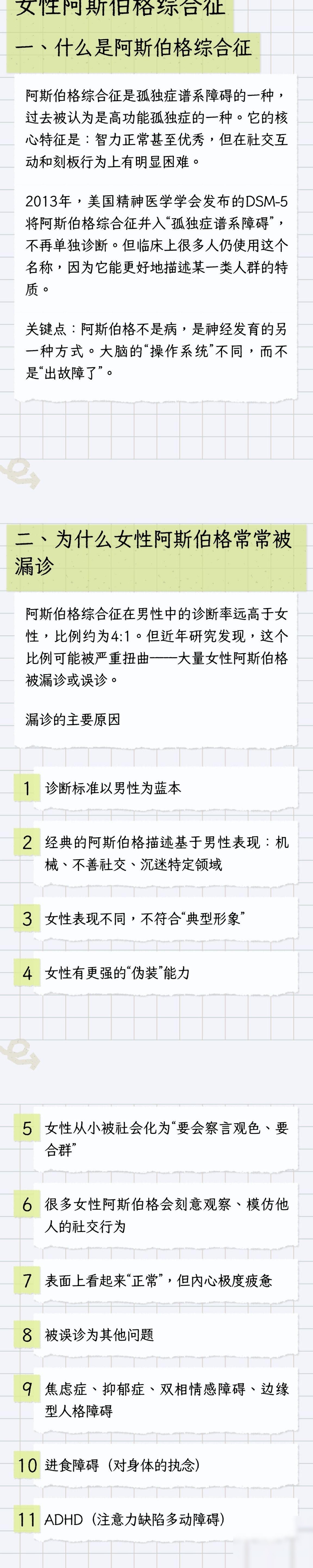 女性阿斯伯格，被忽视的真相