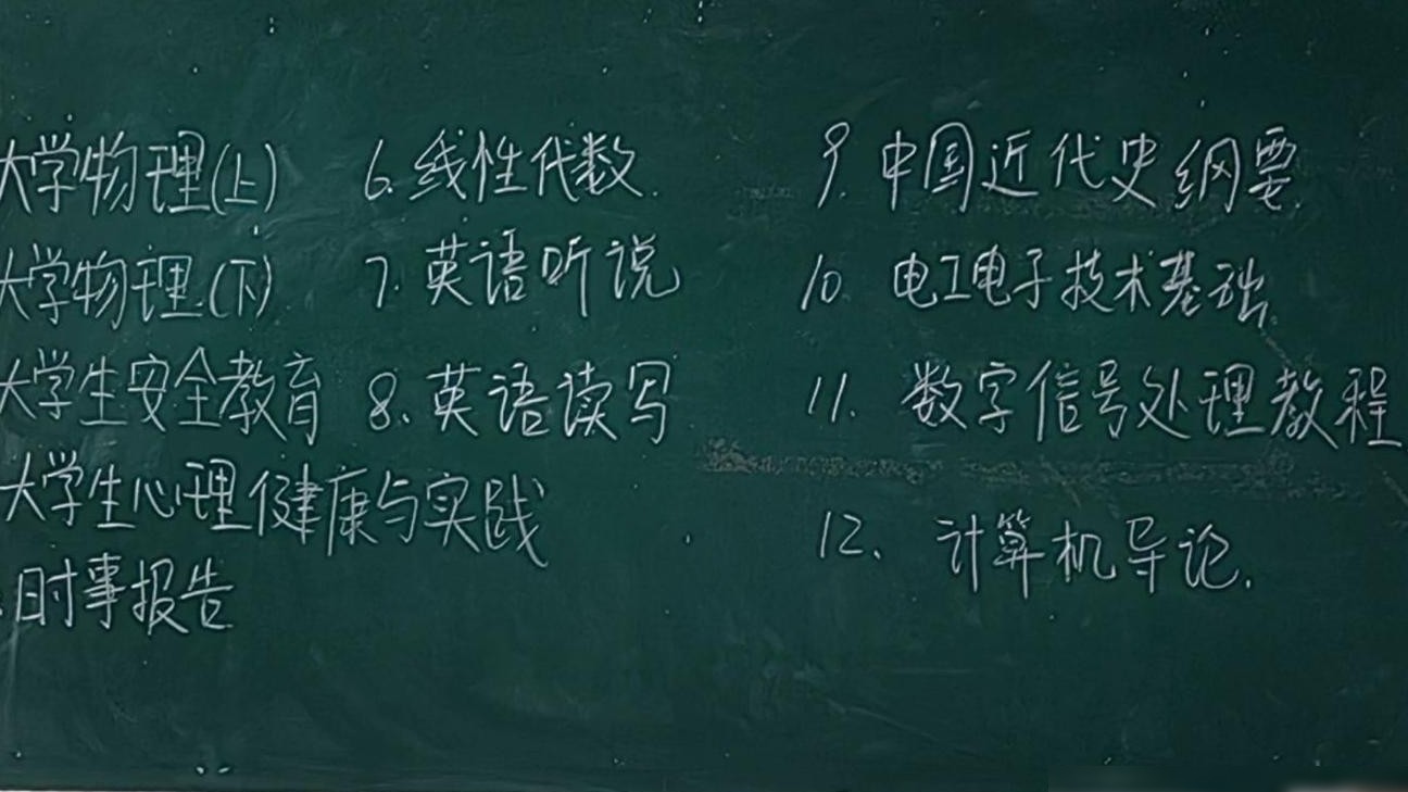 大一数媒专业课程正常吗
