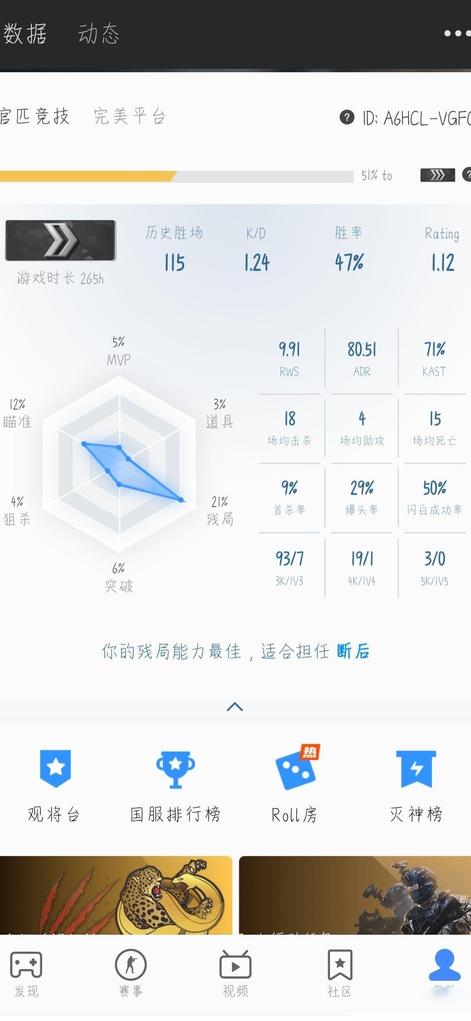 CSGO玩得差=没天赋？