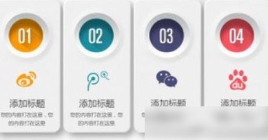 PPT矩形立体效果制作
