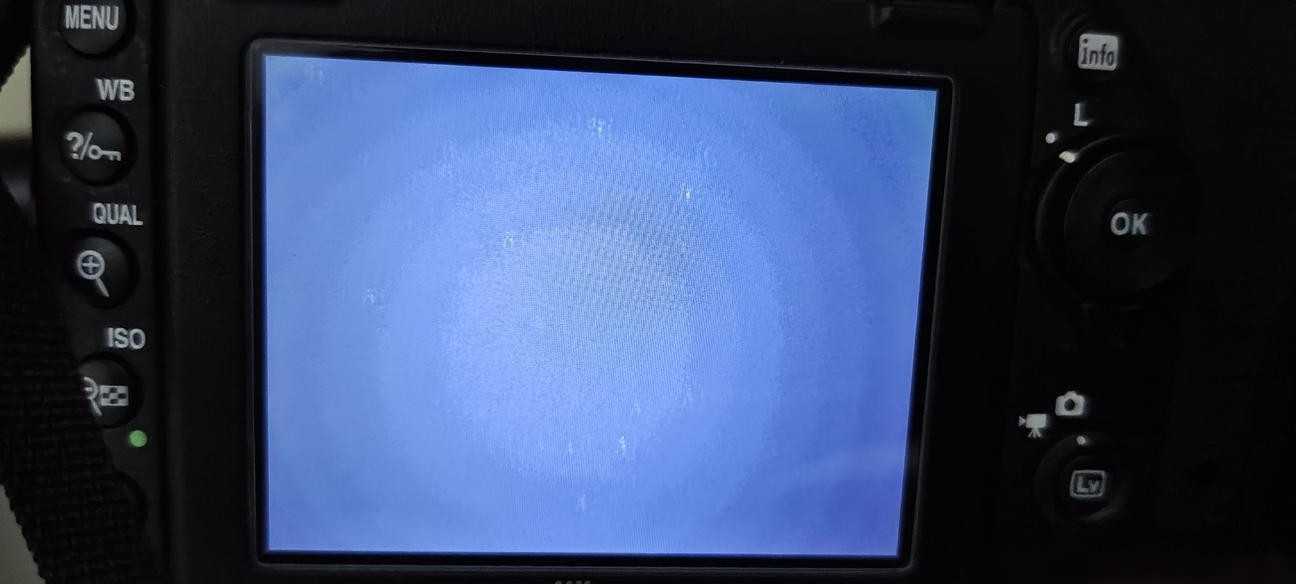 ISO过高致星空照片现环纹