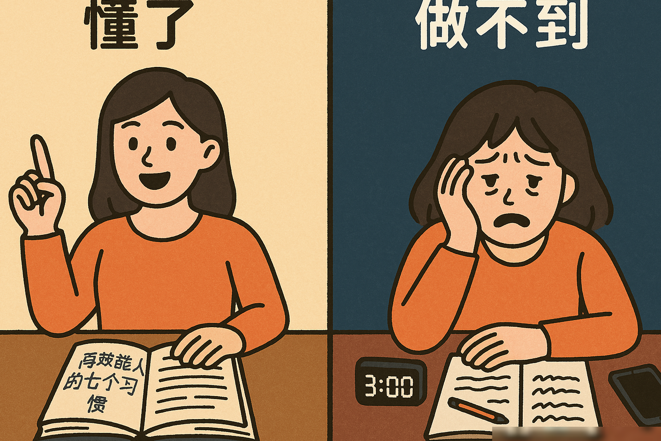 懂道理≠会实践