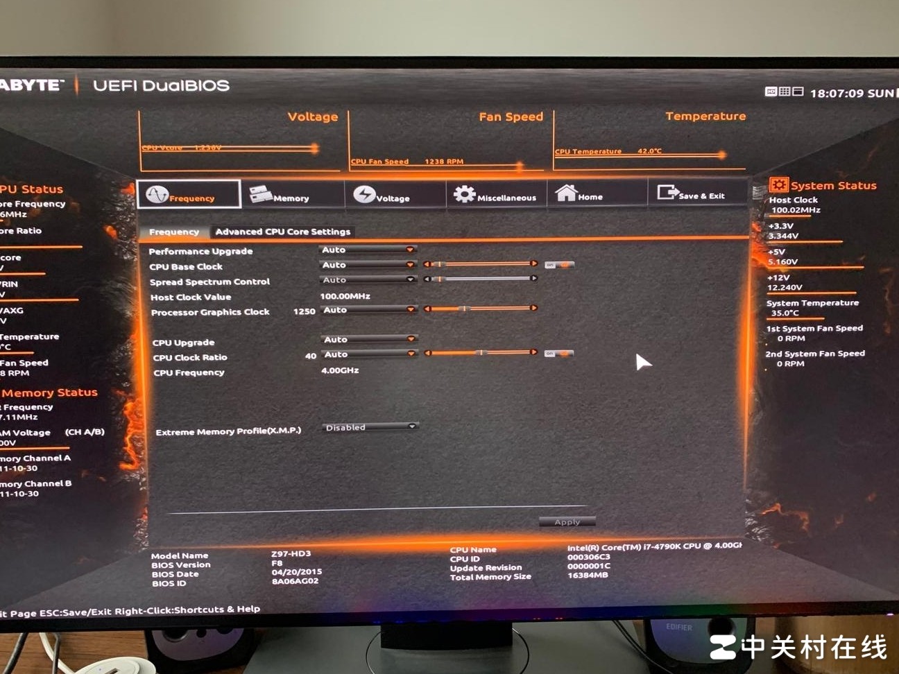 技嘉主板进BIOS方法