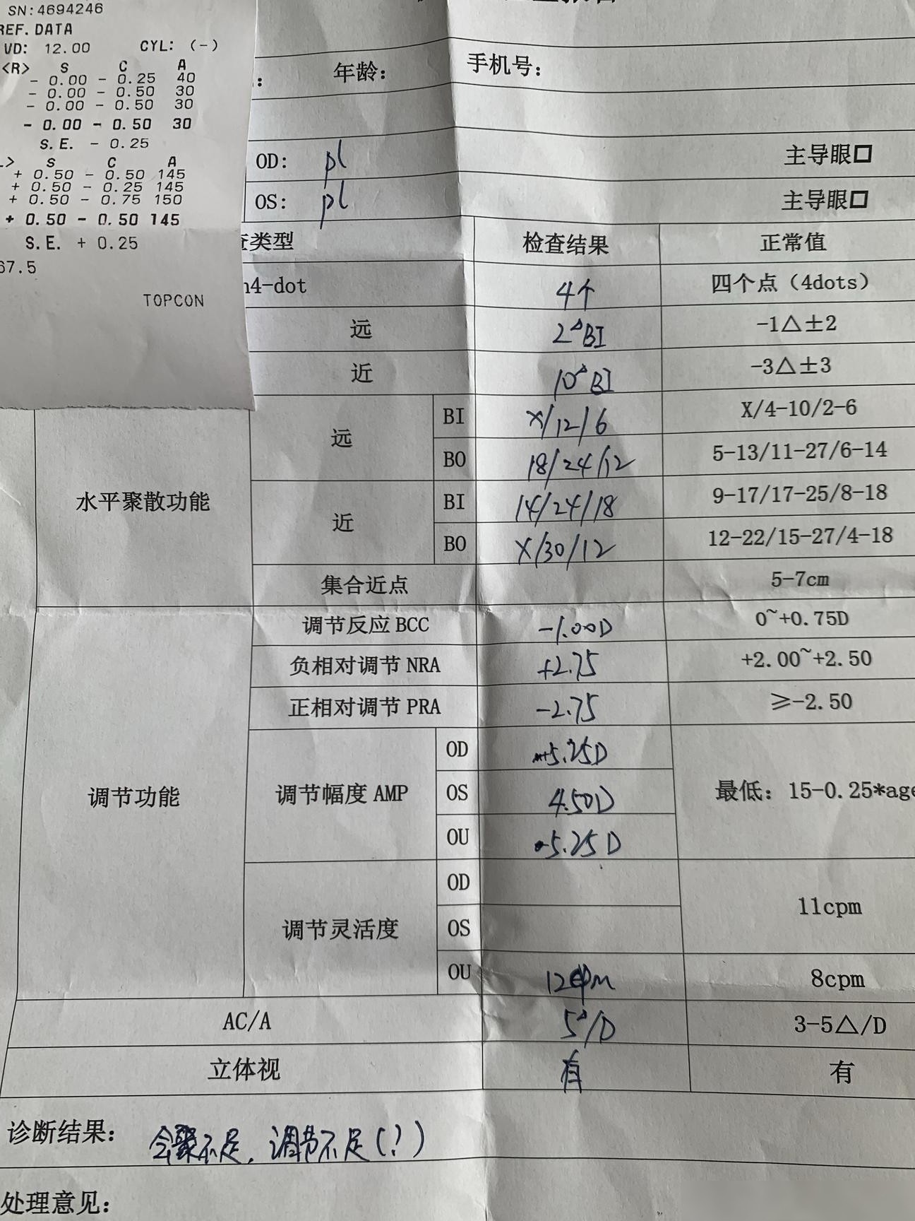 视觉训练能提升调节幅度吗
