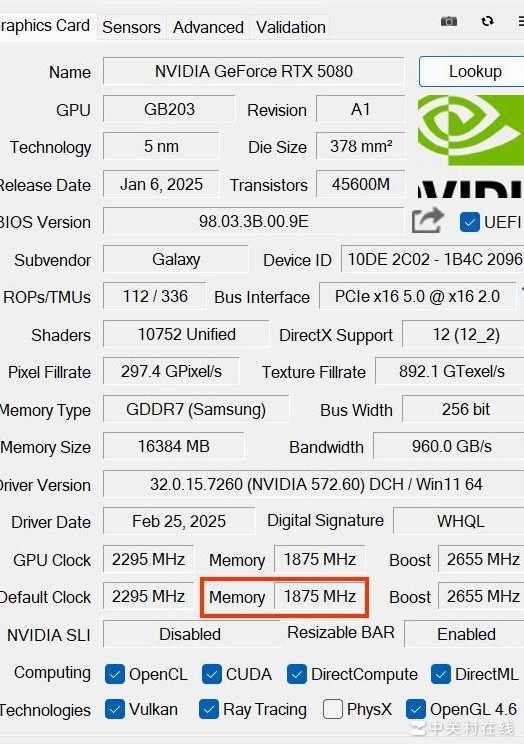 GDDR7等效频率计算方法