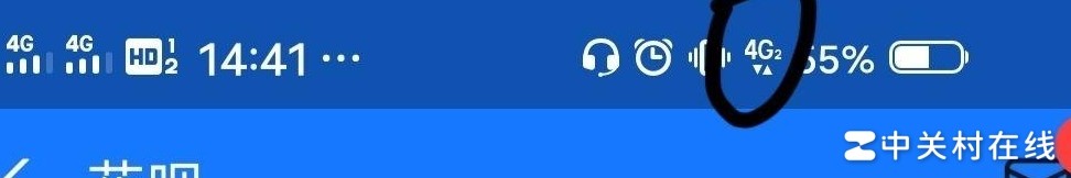 流量开启但图标消失