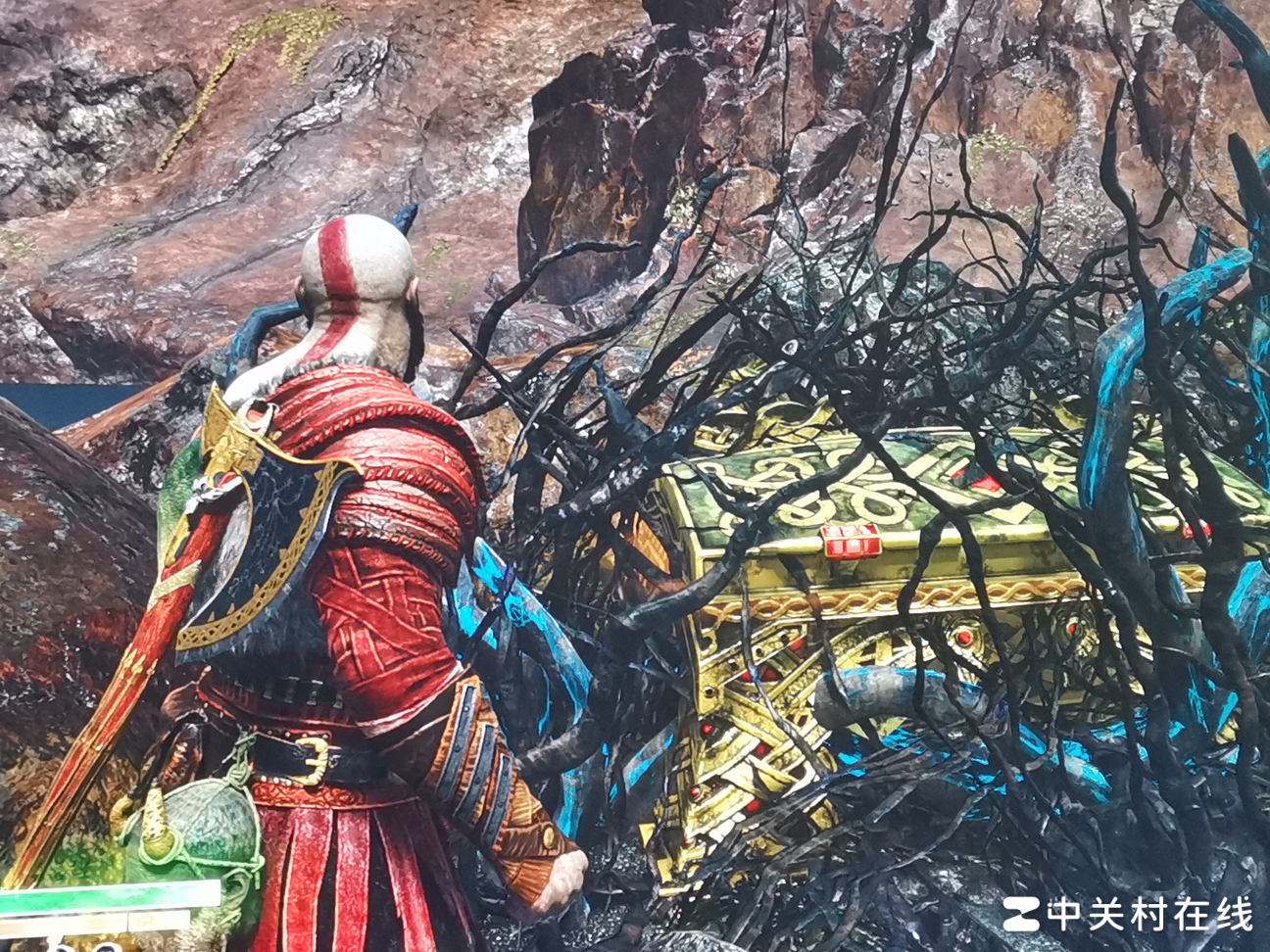 战神4蓝色藤蔓宝箱开启方法