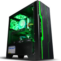 台式电脑和监控怎么共用一个显示器?电脑后有