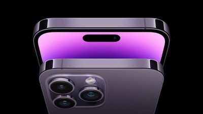 苹果手机 14 专业最大深紫色