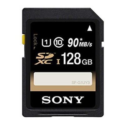 索尼（SONY）存储卡 SF-G1UY3 SDXC128G 90M/S