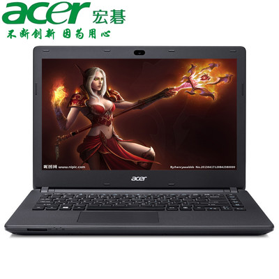 【官方授权 顺丰包邮】Acer ES1-331-C40S 13.3英寸轻薄便携本 赛扬四核N3150处理器 4GB内存 500GB硬盘 预装Windows 10