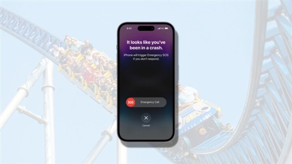 iPhone 14车祸检测功能尴尬了：用户坐过山车时出现疯狂误报