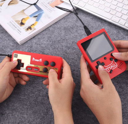 酷孩迷你掌机怀旧款老式掌上psp游戏机小型便携式可充电复古经典80后