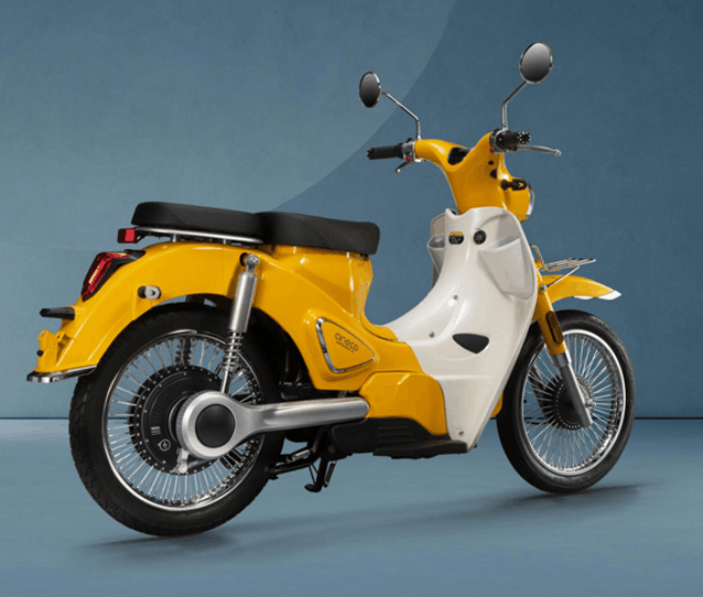 宗申森蓝电摩b1蓝调电动摩托车就是这样一款极具时尚感的电动摩托车