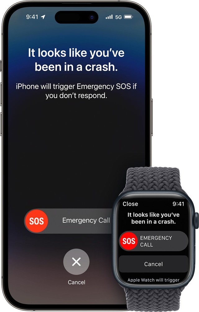 iPhone 和 Apple Watch 可以检测严重车祸