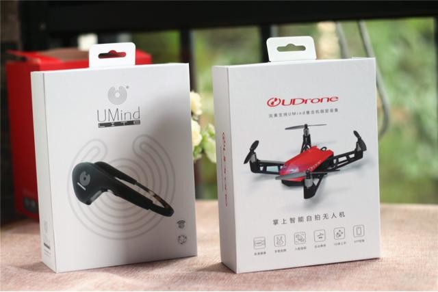 让孩子从小爱上飞行,UDrone无人机给你酷炫脑控体验!