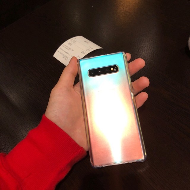 三星手机s10幻钻银到手
