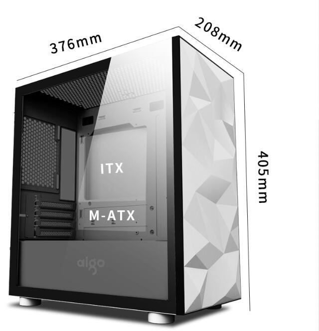 玩转轻奢时尚桌面美学爱国者yogom1机箱上市
