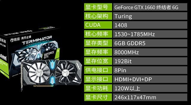 抓紧上车不忽悠:铭瑄GTX1660终结者 6G体验,这次升级朕很满意