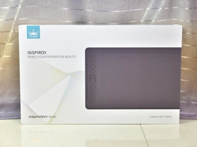 数位板初体验,绘王Inspiroy H1161数位板体验