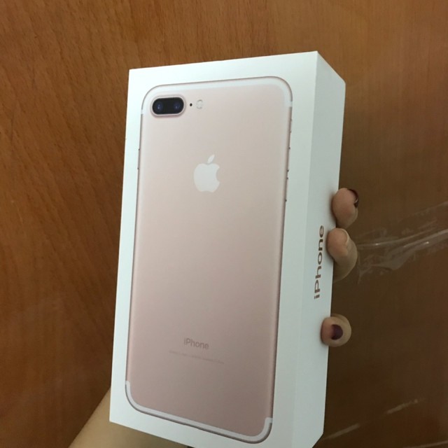 玫瑰金iphone7p的128g国行,4899入的