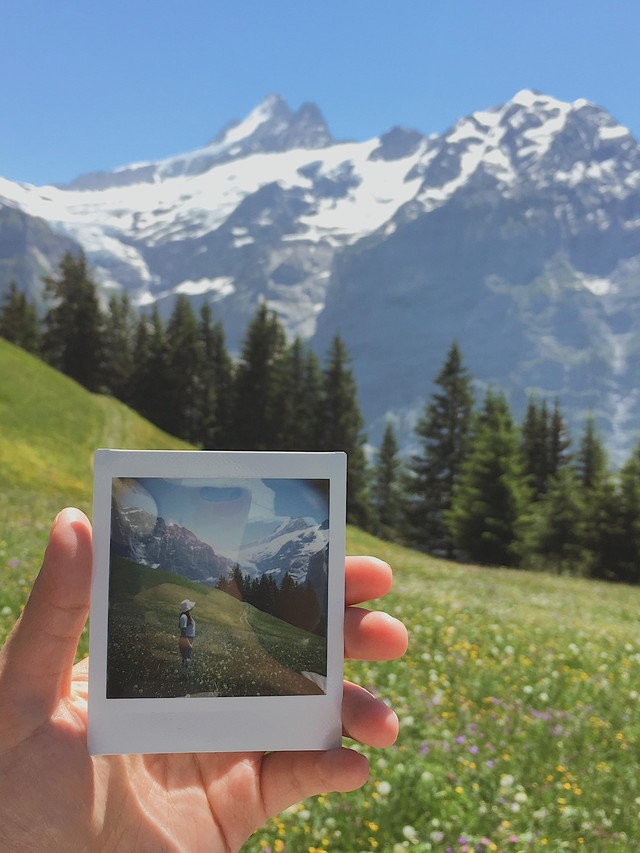 强烈推荐买它徕卡拍立得薄荷绿好看死了