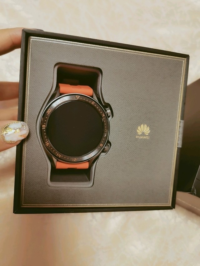 华为手表gt活力款,橙色,意想不到的美