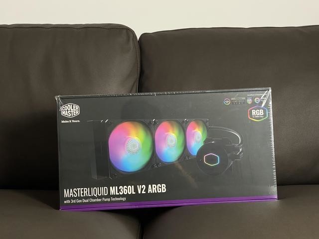 这款水冷把AMD 3700X单烤压到47℃,酷冷至尊B360水冷散热器评测