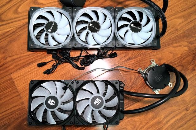 熄灭火焰山的挑战!颜值360水冷比240水冷强多少?